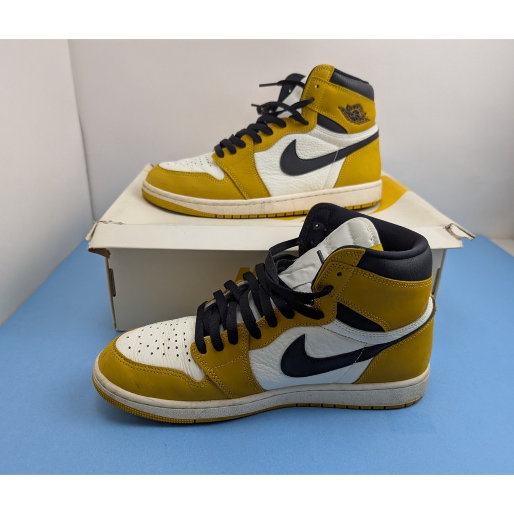 Nike Air Jordan 1 High OG Yellow/Ochre White/Size 11 DZ5485-701